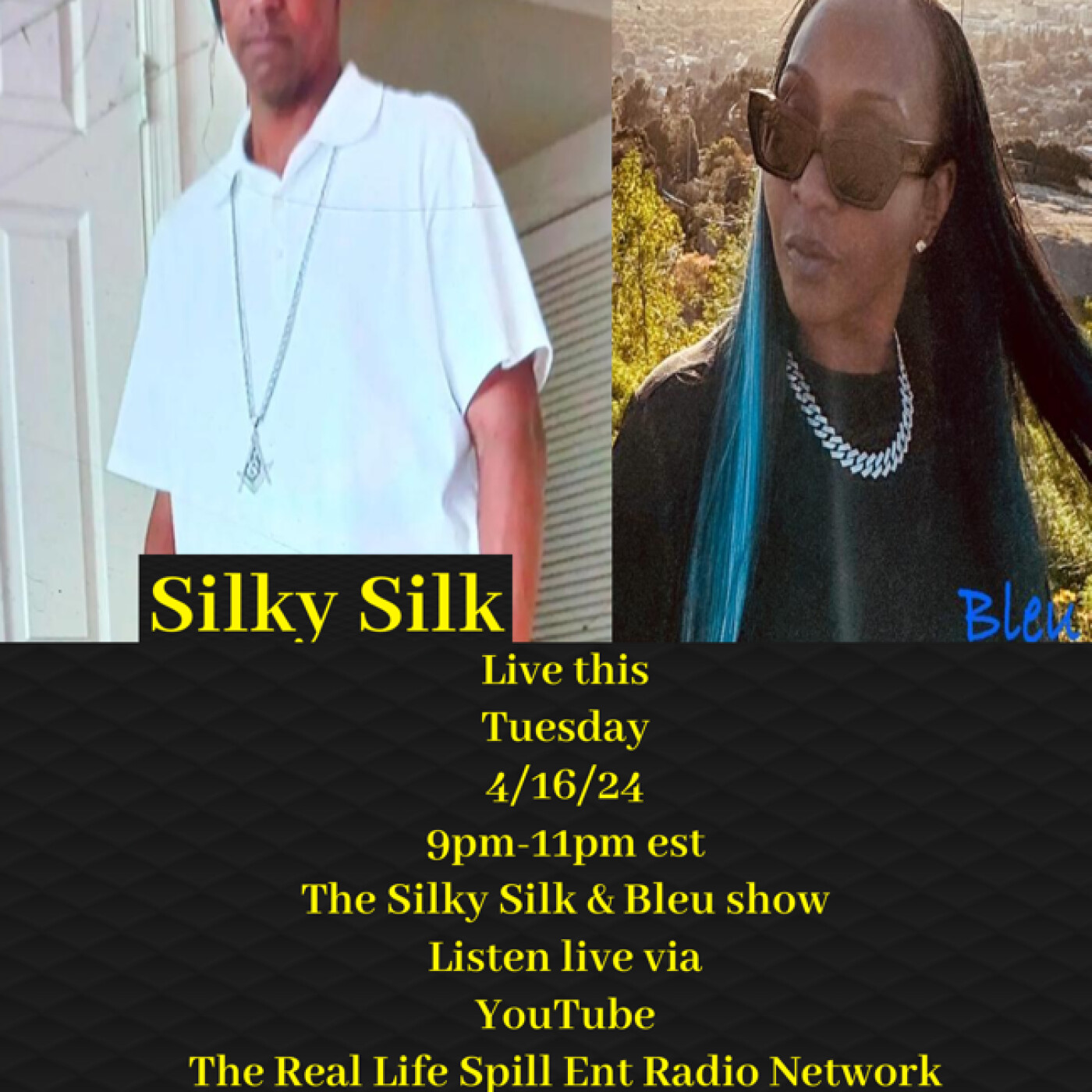 The Silky Silk Show W/Co Host Bleu 4-16-24 episode artwork