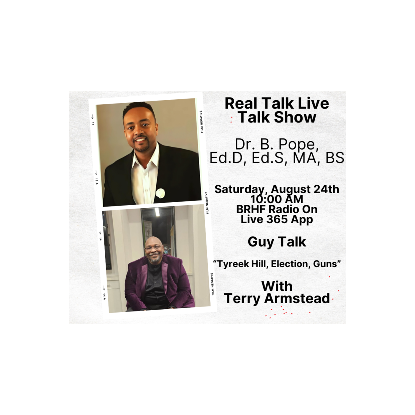 Guy Talk-With Terry Armstead