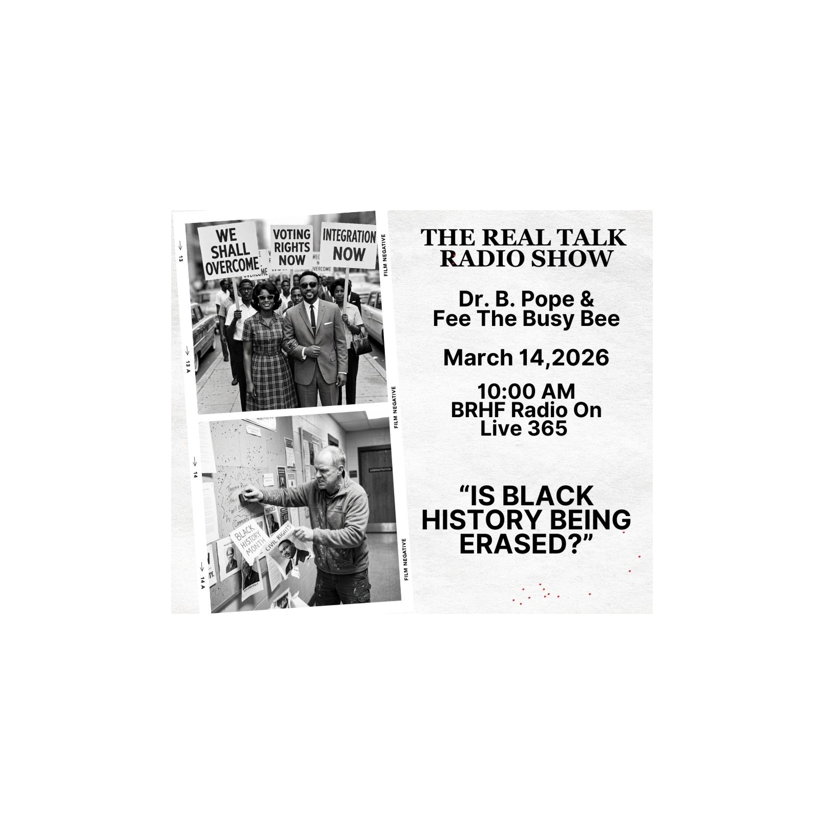 IS BLACK HISTORY BEING ERASED?