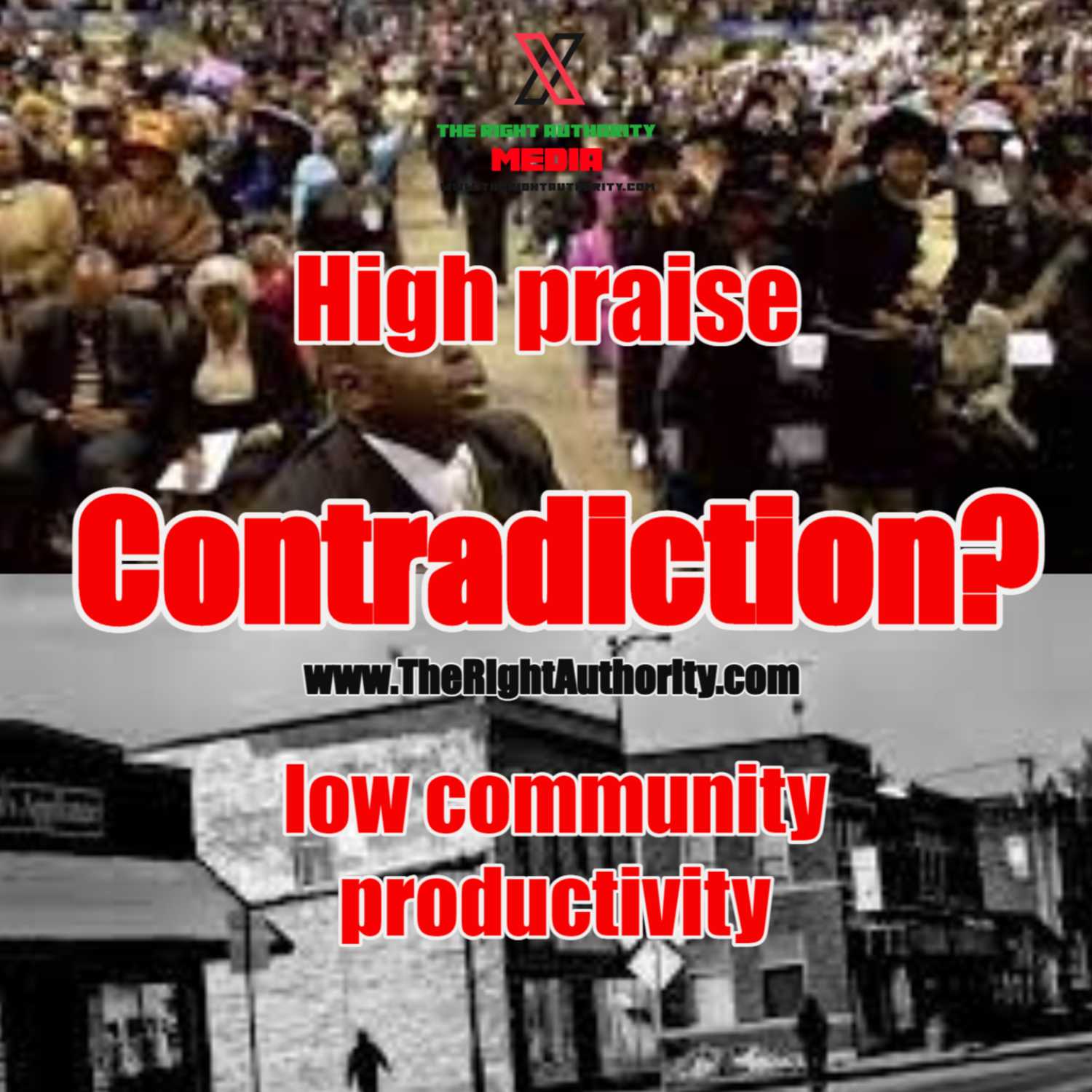 High Praise in low community productivity neighborhoods a Contradiction?