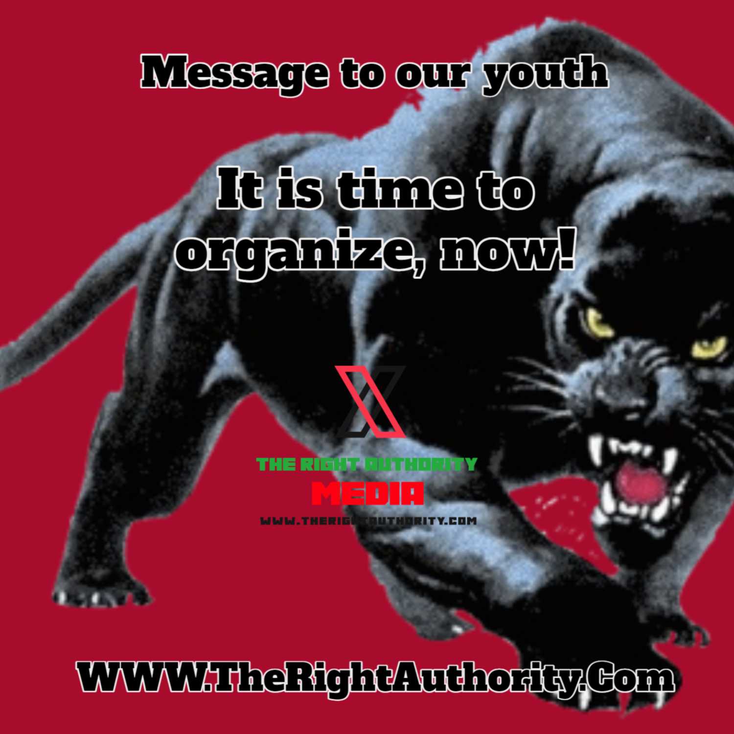 Message to our youth, It is time to get organized!