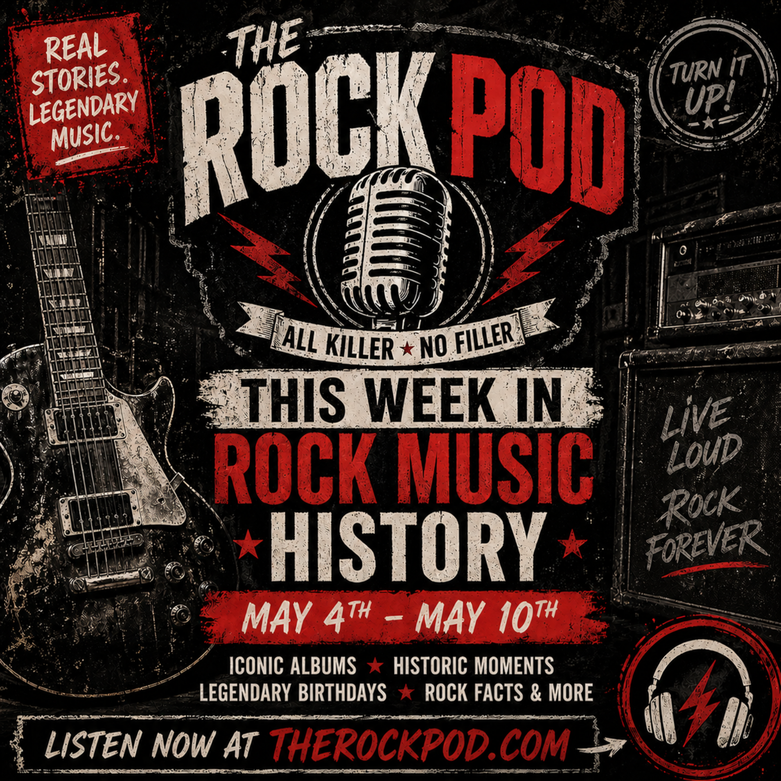 This Week In Rock Music History 05/04-05/10 episode artwork