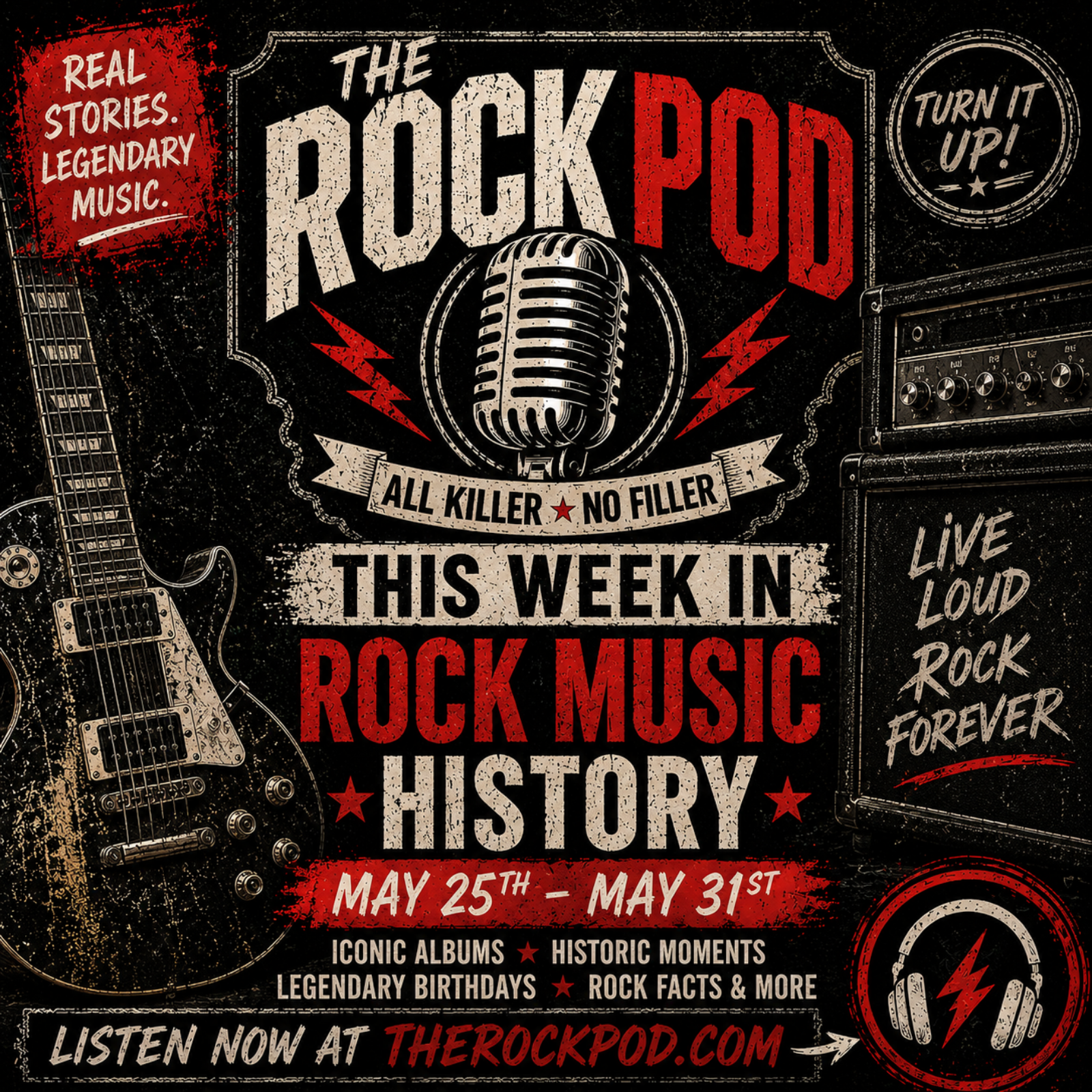 This Week In Rock Music History 05/25-05/31 episode artwork