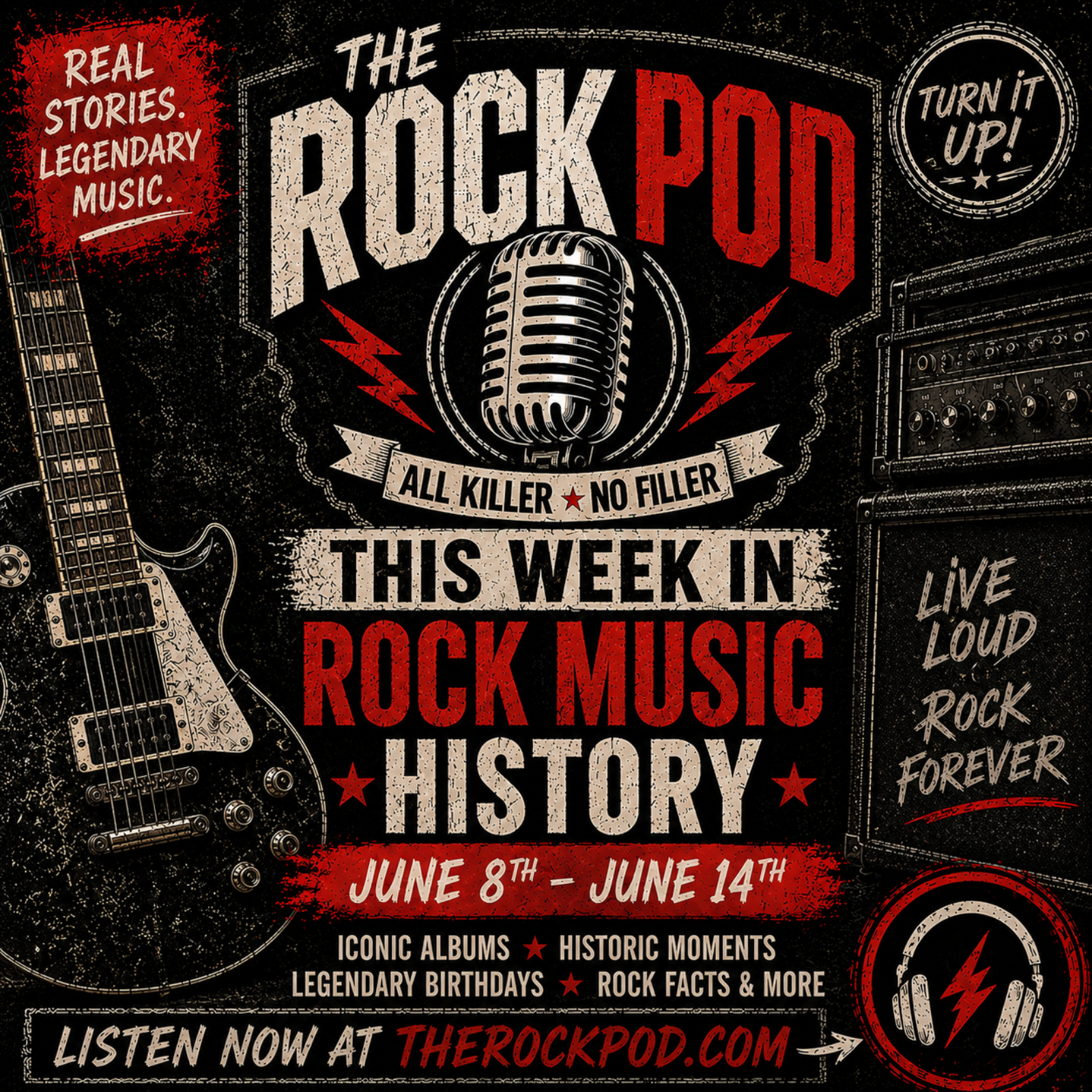 This Week In Rock Music History 06/08-06/14 episode artwork