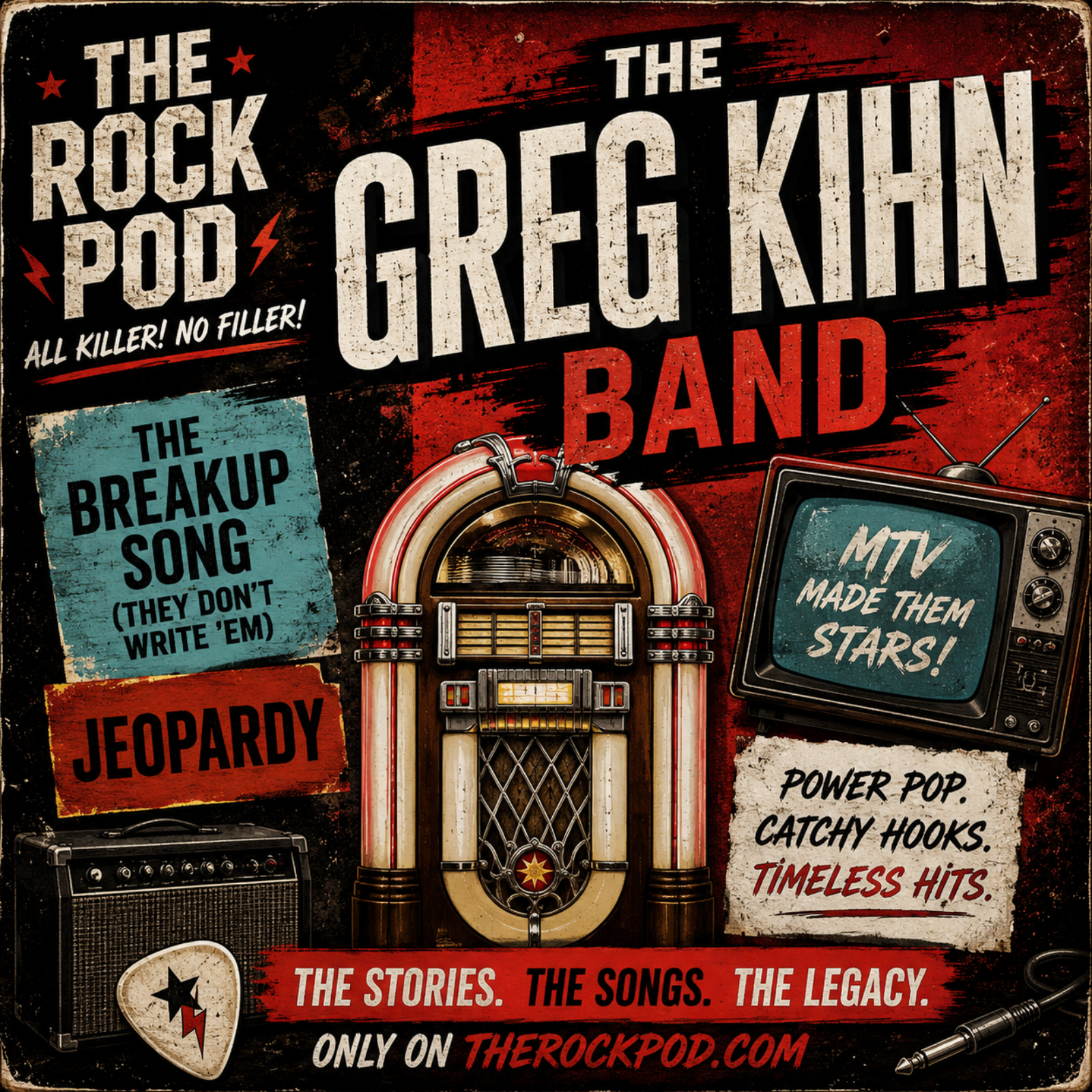 The Rock Pod / Greg Kihn Band episode artwork