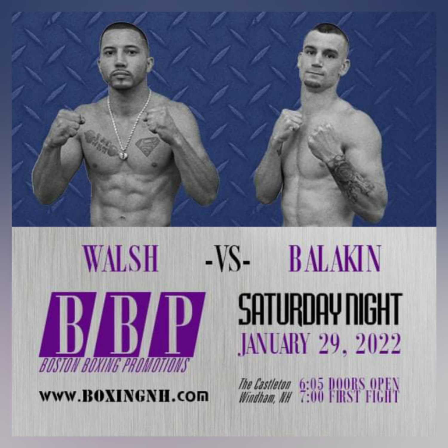 "King" Kevin Walsh (4-0) pro boxer plans to stay perfect Saturday night episode artwork
