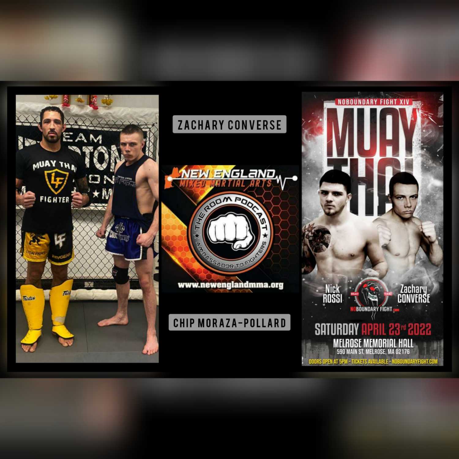 The Room Podcast - With Zach Converse & Chip Morazza-Pollard Talking Noboundary Fight XIV episode artwork