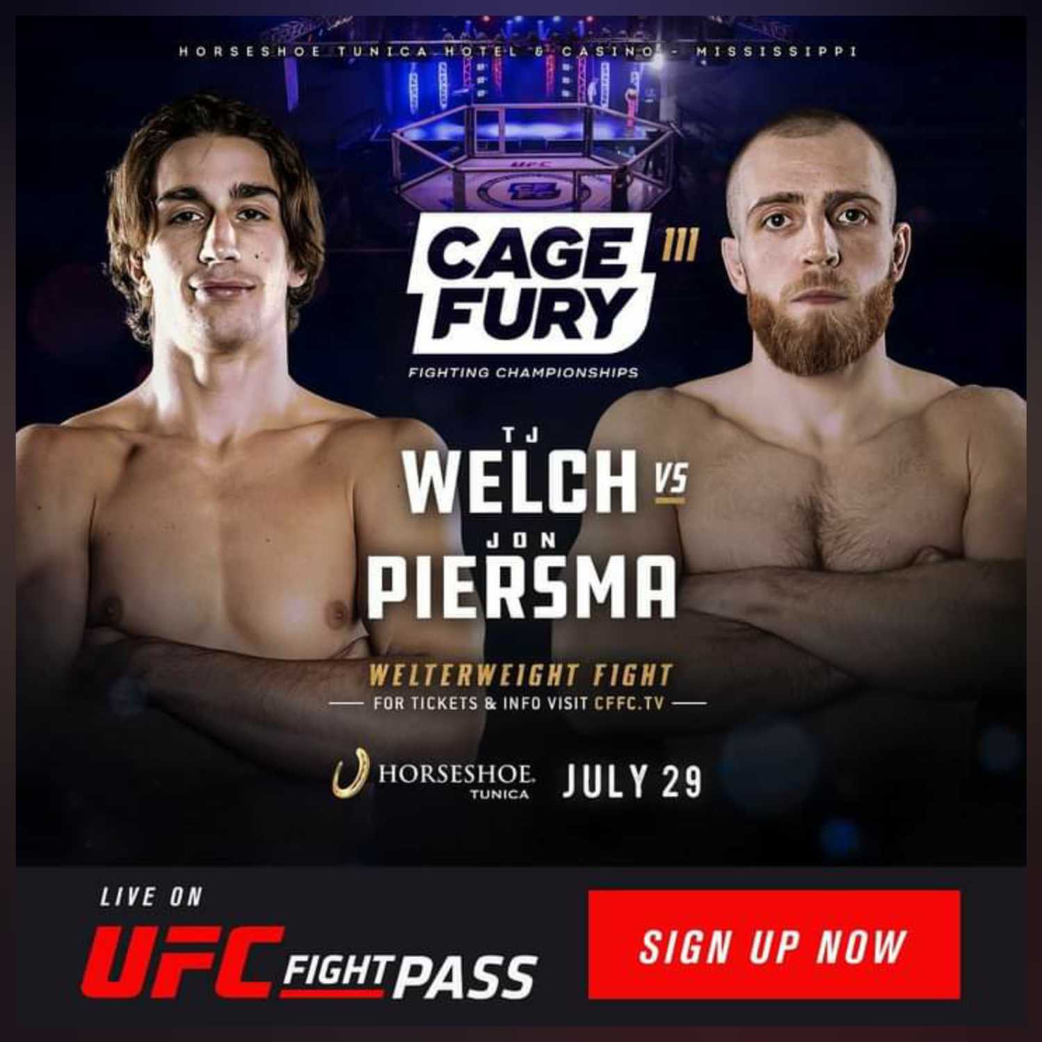 Jonathan Piersma (3-1 MMA Welterweight) is looking for his best performance yet at CFFC 111 episode artwork