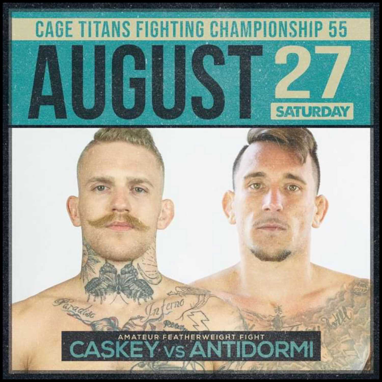 Mike "Motzz" Antidormi (2-0 AM MMA) Set the record straight on his Cage Titans 55 matchup episode artwork