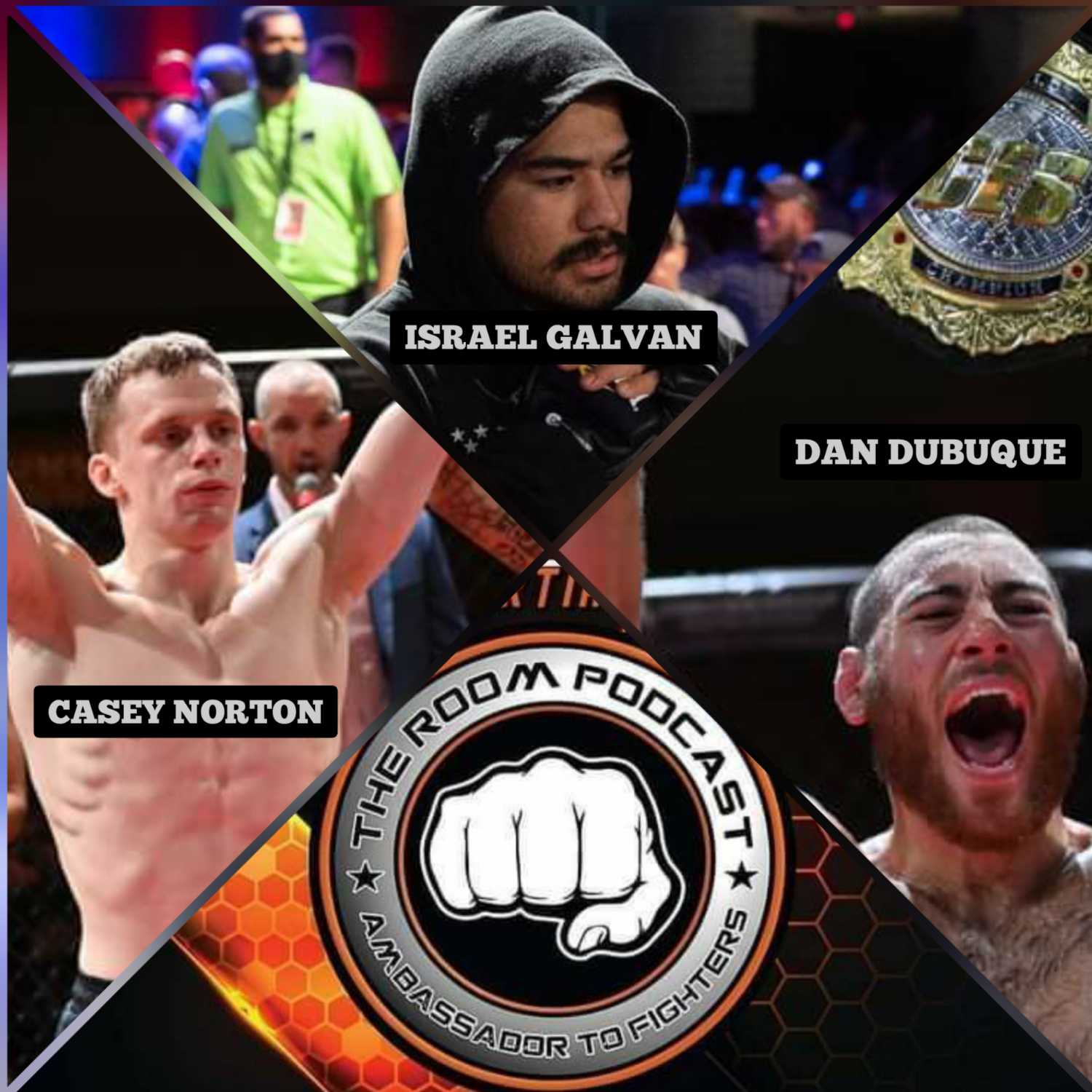 The Room Podcast welcome Casey Norton, Dan Dubuque & Israel Galvan talking CES 70 episode artwork