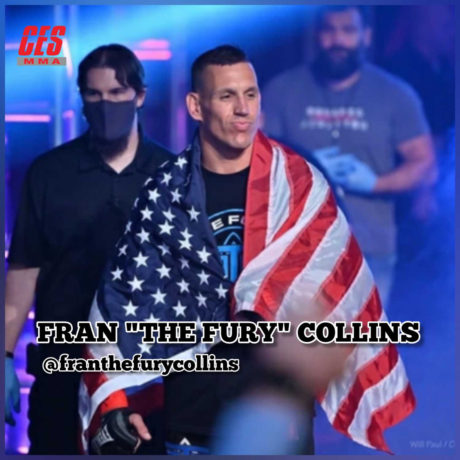 The Room Podcast - Talking with 4-0 Fran "The Fury" Collins about his CES MMA return episode artwork