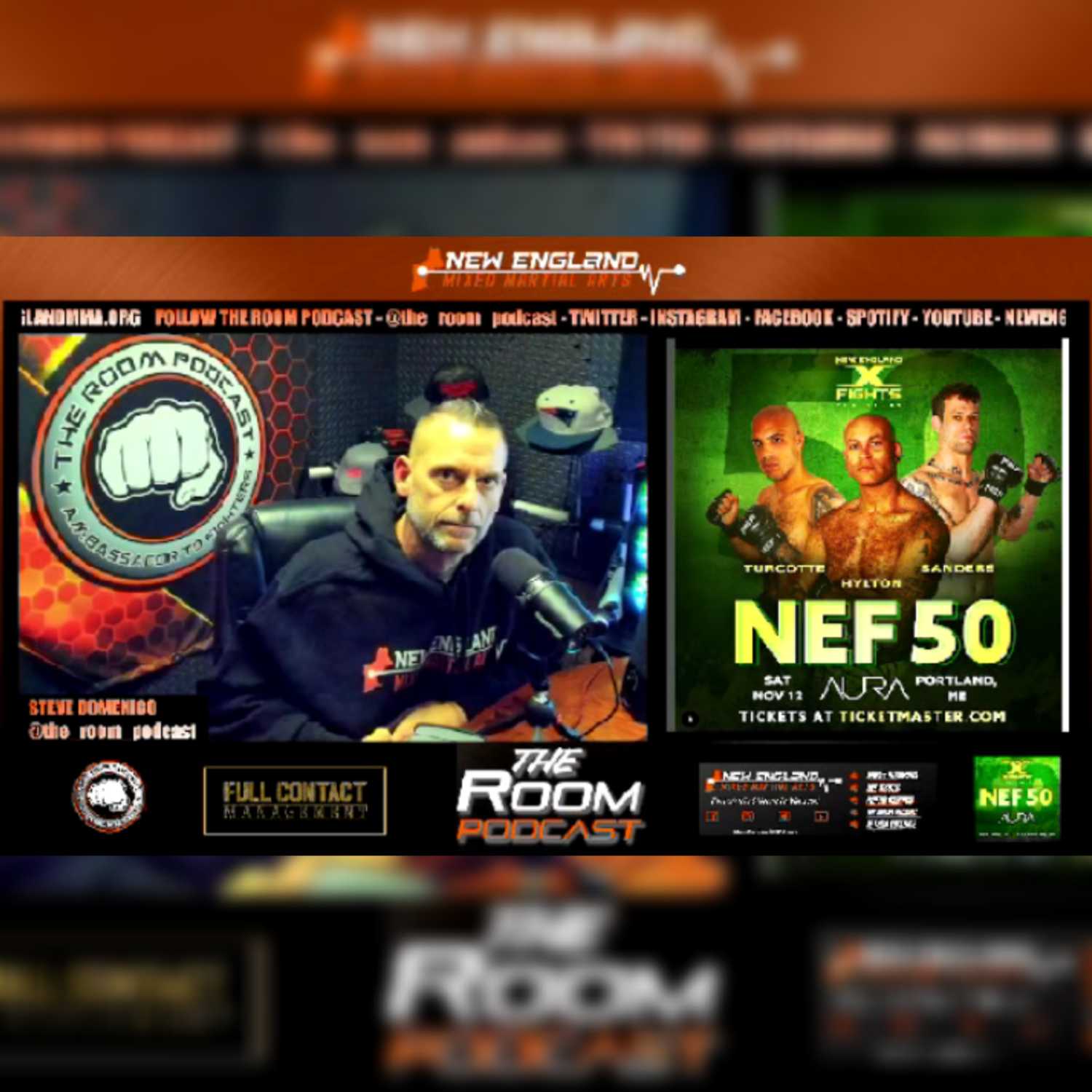 The Room Podcast - It is "Fight Week' and we are talking about NEF episode artwork