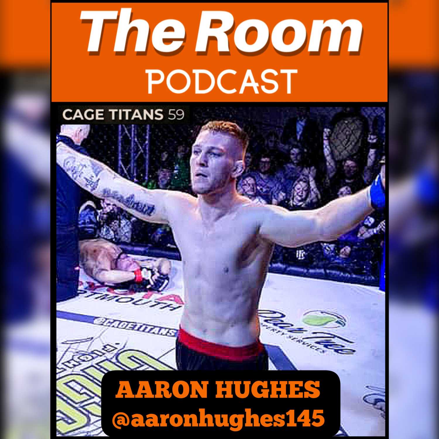 Aaron "Short Fuse" Hughes is looking for his third straight finish at Cage Titans 59 episode artwork