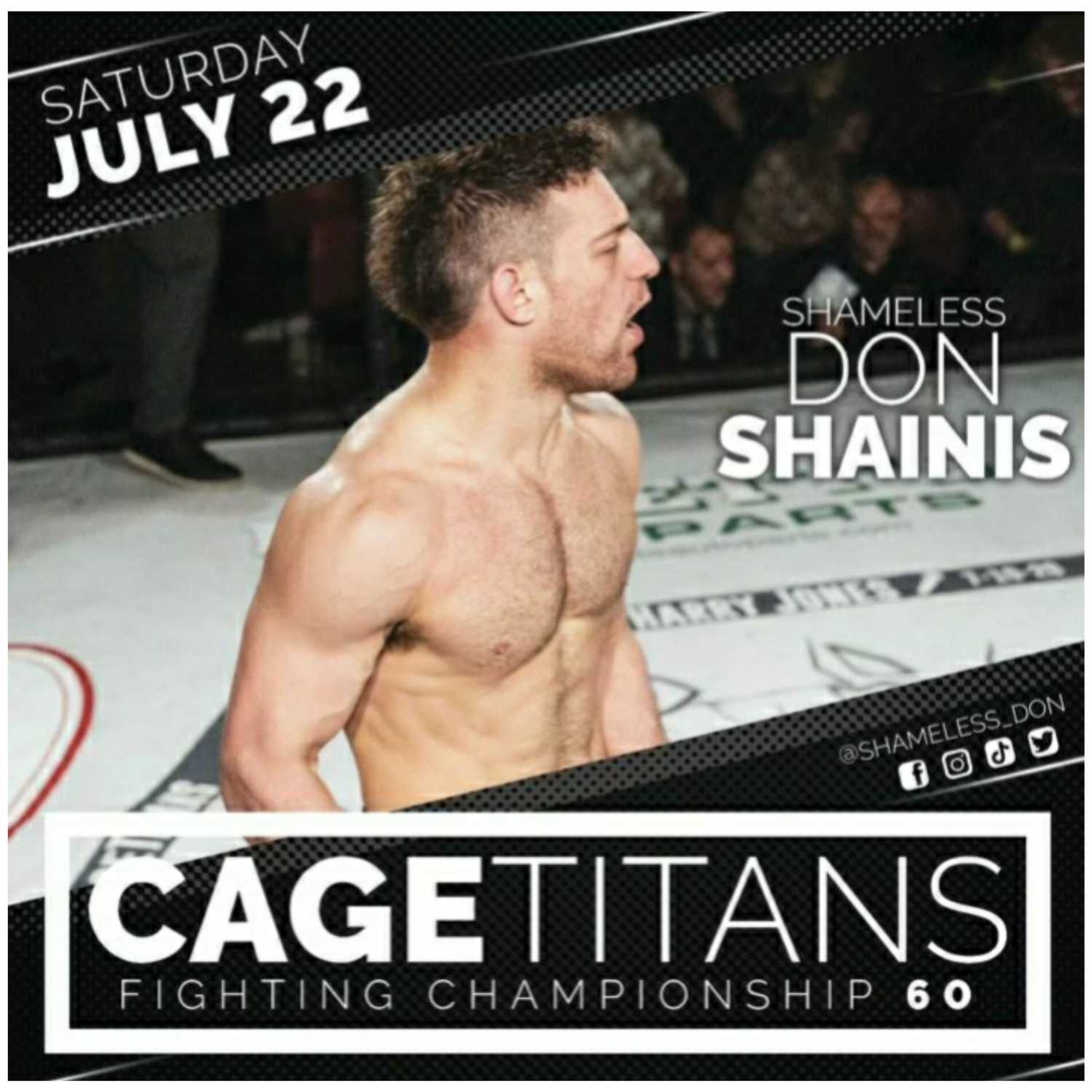 "Shameless" Don Shainis (12-5) Talks Fighting at Cage Titans 60 & Beyond episode artwork