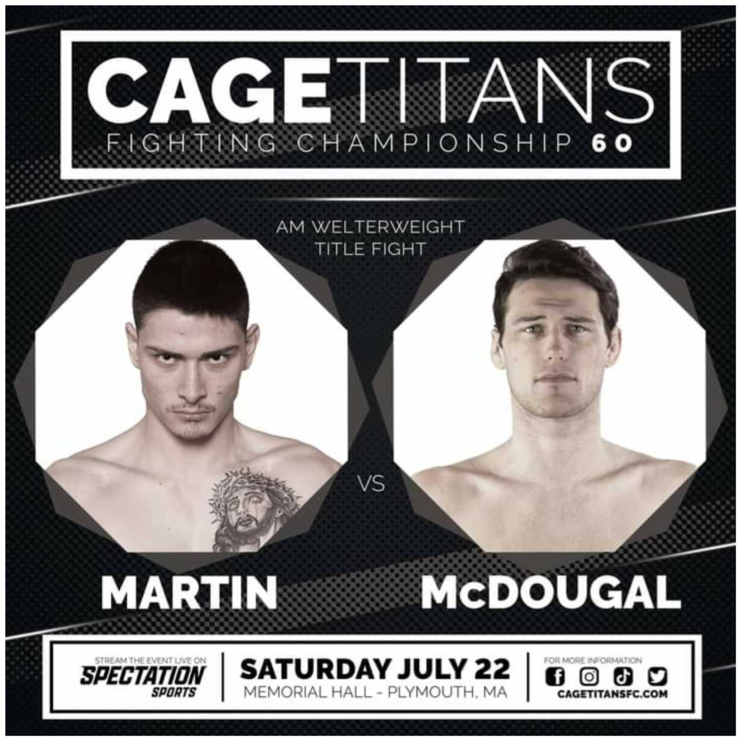 Brody McDougal "American Psycho" - Talks Cage Titans 60 Am Welterweight Title Fight episode artwork