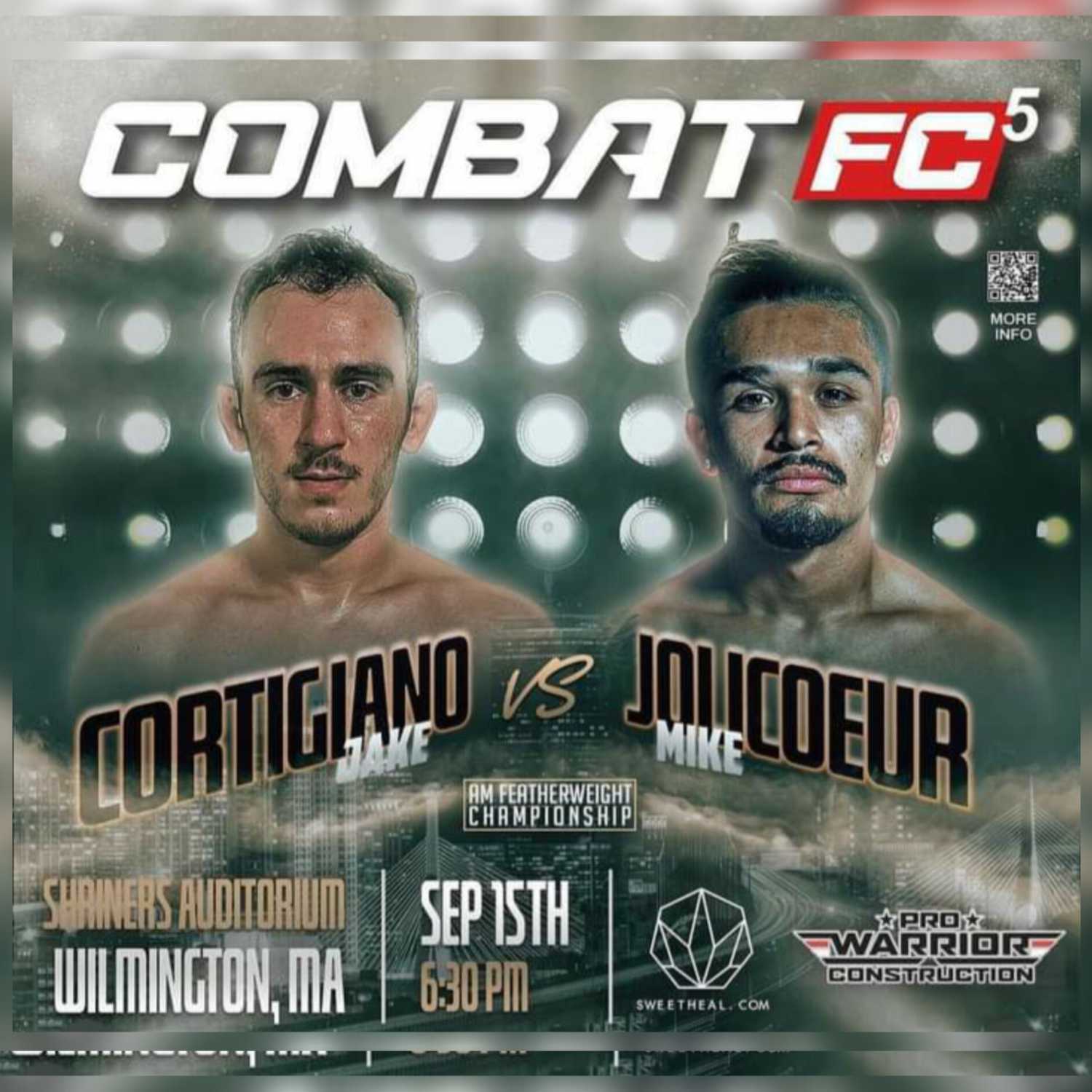 Mike Jolicoeur "Woodz" (3-2 Am MMA) Talks Combat FC 5 Amateur Featherweight Title Fight episode artwork