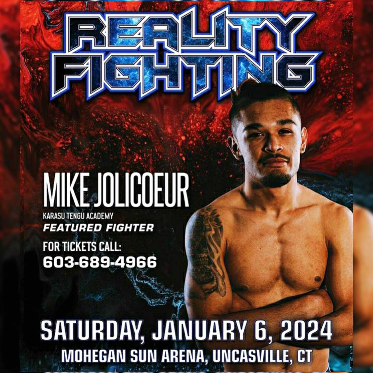 Mike Jolicoeur (4-2 Am Featherweight MMA) Talks Reality Fighting Am Featherweight Title Fight episode artwork