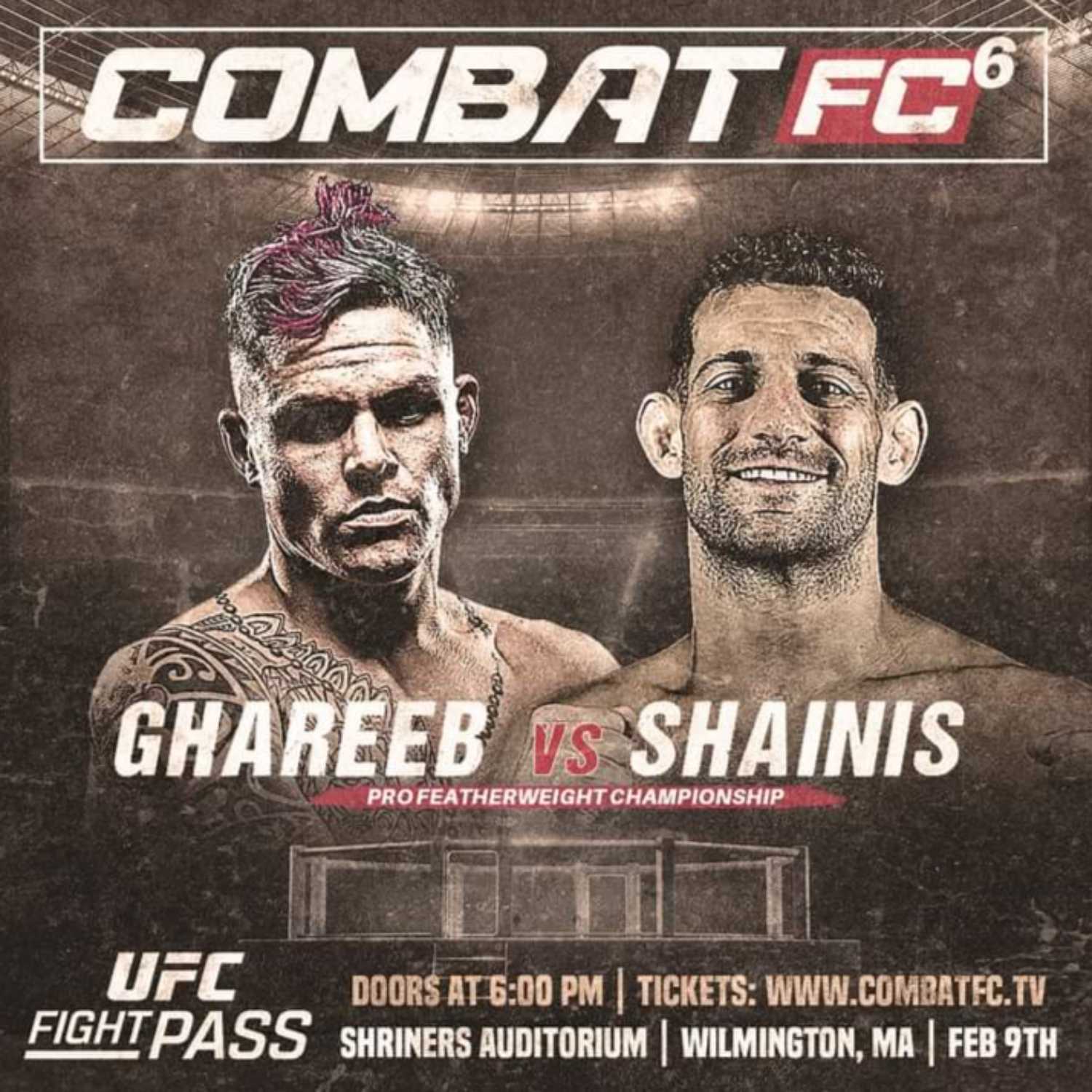 "Shameless" Don Shainis (13-6 Pro Featherweight) Talks Combat FC 6 Featherweight Title Fight episode artwork