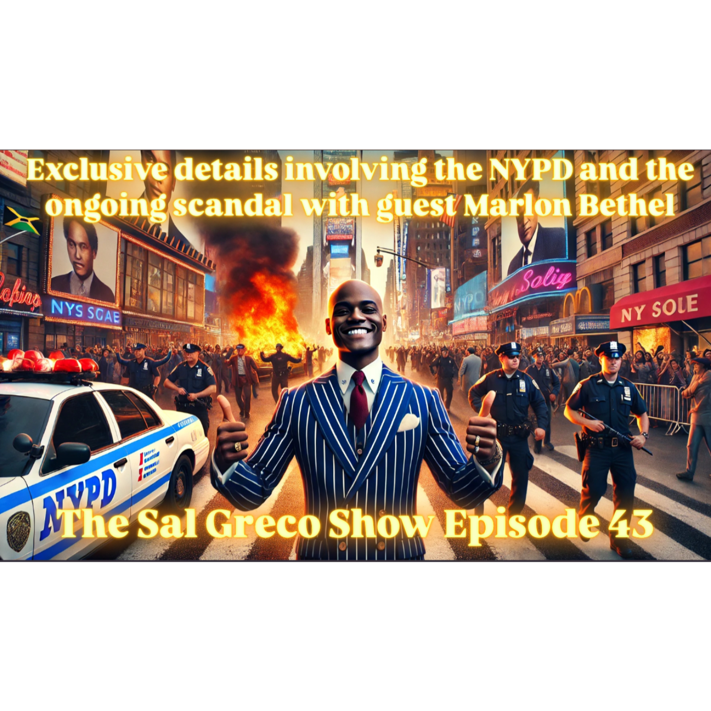 Exclusive details involving the NYPD and the ongoing scandal with guest Marlon Bethel. | Episode 43 episode artwork