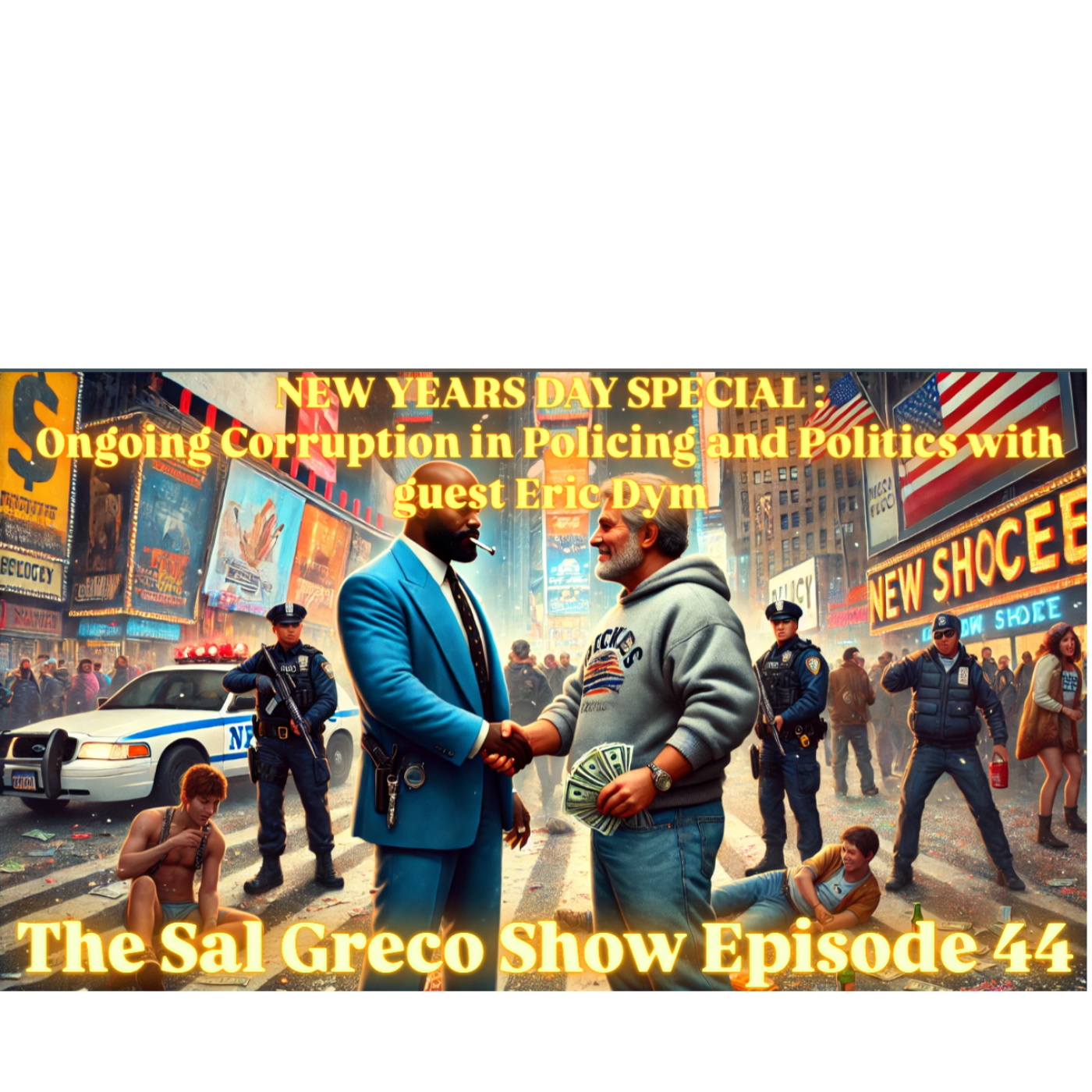 New Year’s Day Special : Ongoing Corruption In Policing And Politics with guest Eric Dym | Ep. 44 episode artwork