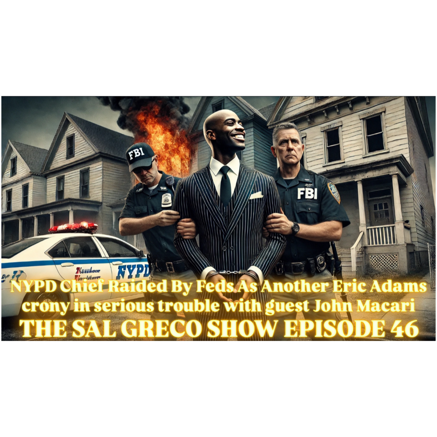NYPD Chief Raided By Feds As Another Eric Adams Crony Is In Serious Trouble With Guest John Macari | Ep. 46 episode artwork