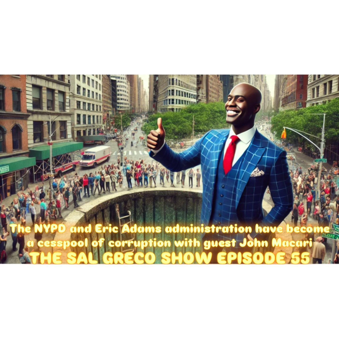 The NYPD & Eric Adams administration have become a cesspool of corruption w/ guest John Macari| Ep55 episode artwork