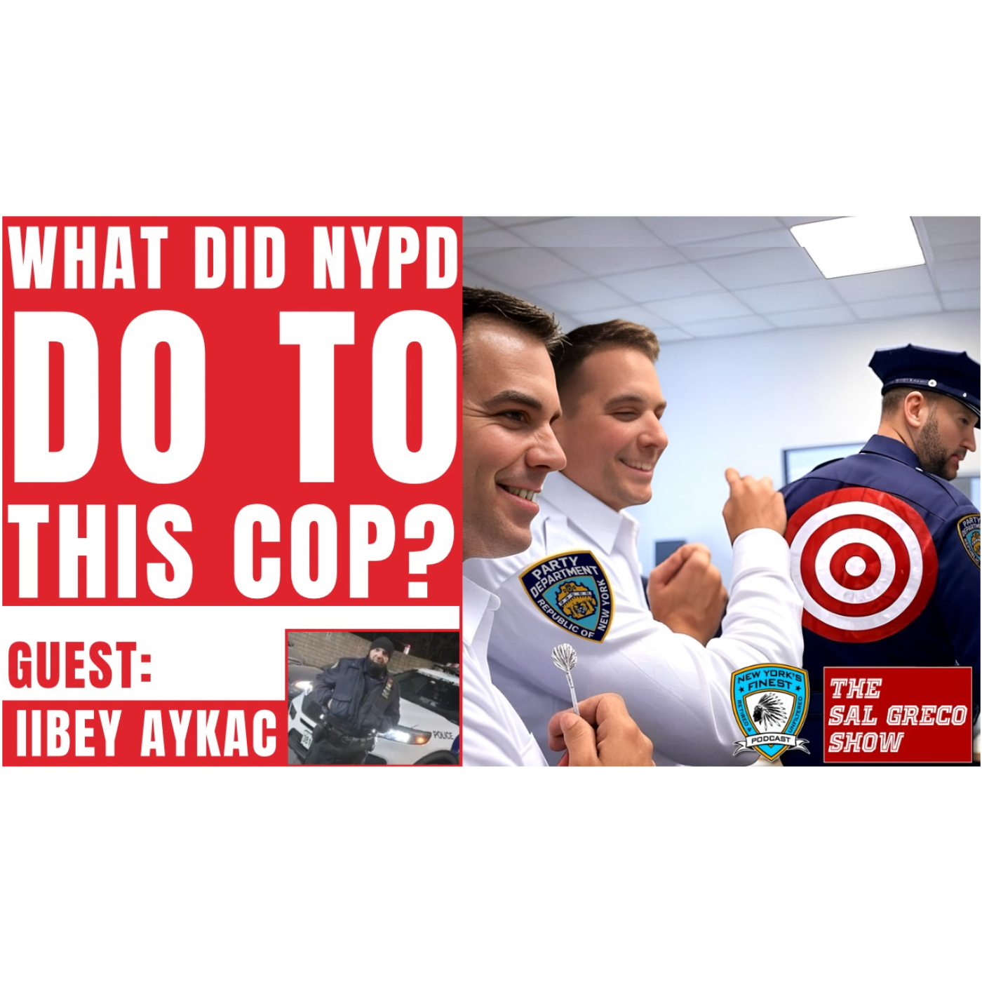 NYPD’s Continued Hypocrisy with NYPD vet Ilbey Aykac  | Ep. 97 episode artwork