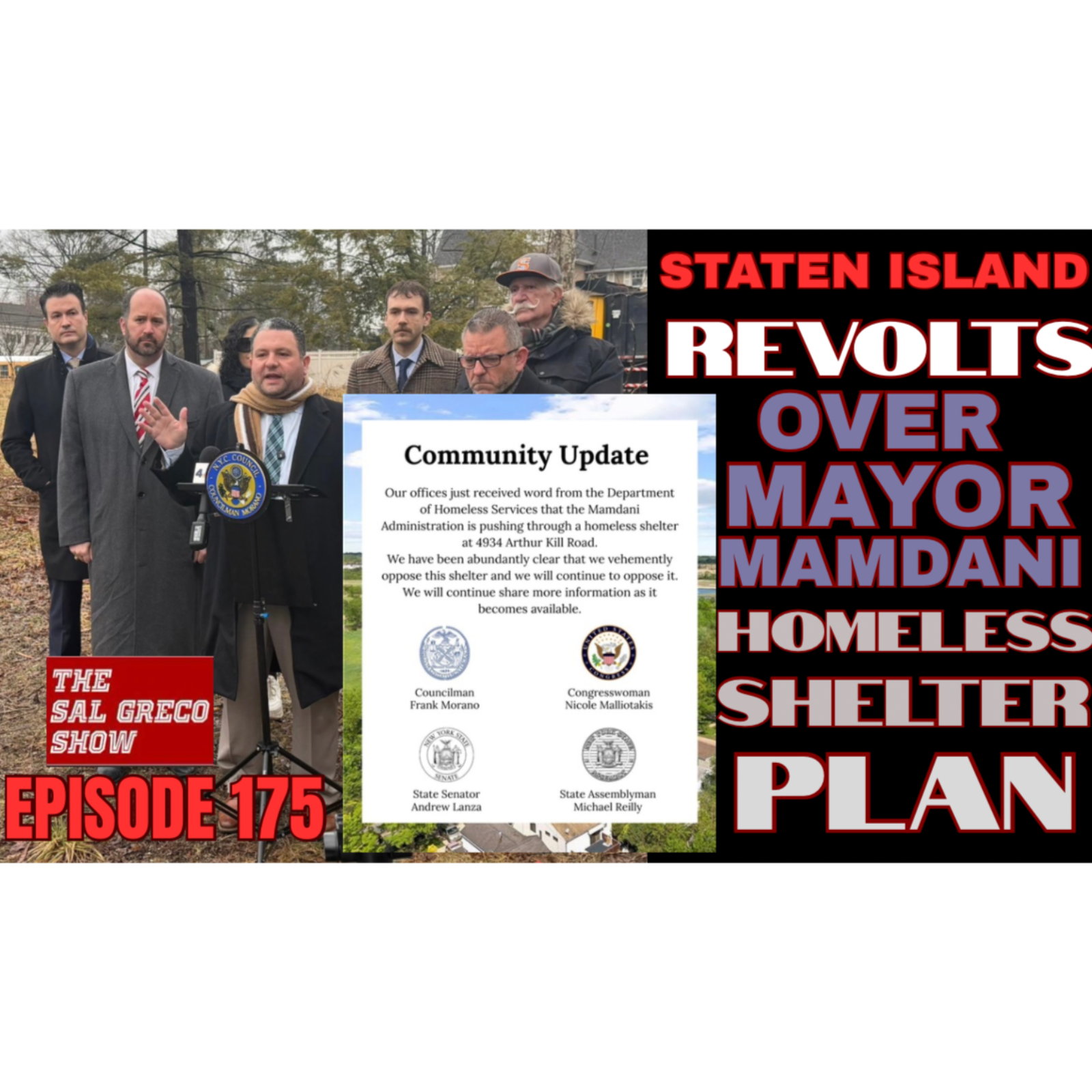 NYC Crime, Politics, And Staten Island - Morano Speaks | Episode 175 episode artwork