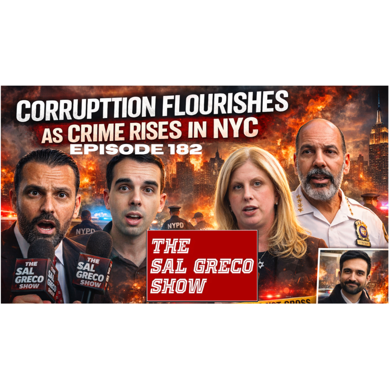 CORRUPTION FLOURISHES AS CRIME RISES IN NYC | Episode 182 episode artwork