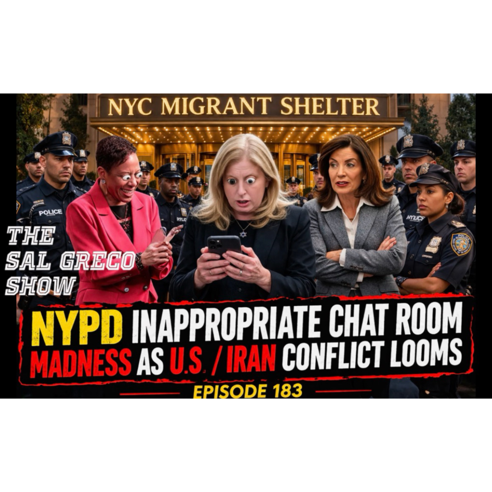 Inappropriate NYPD Chat Room Madness As World Tension Rises | Episode 183 episode artwork