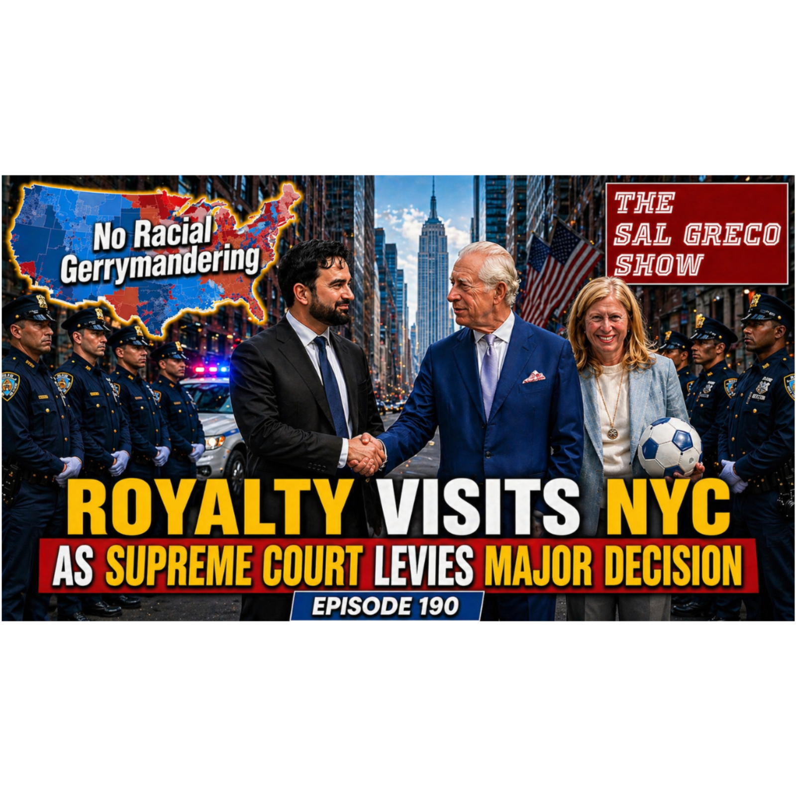 Royalty Visits NYC As Supreme Court Levies Major Decision | Episode 190 episode artwork