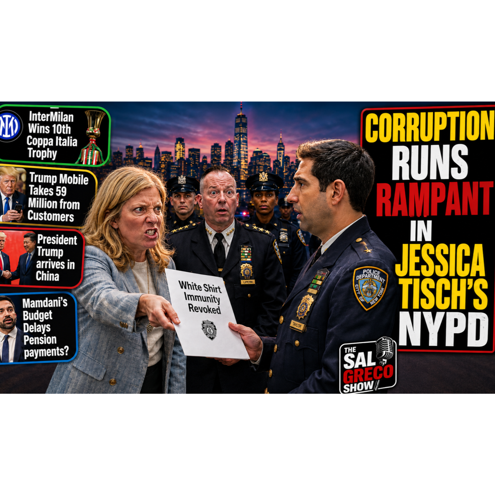 Corruption Runs Rampant In Jessica Tisch’s NYPD | Episode 194 episode artwork