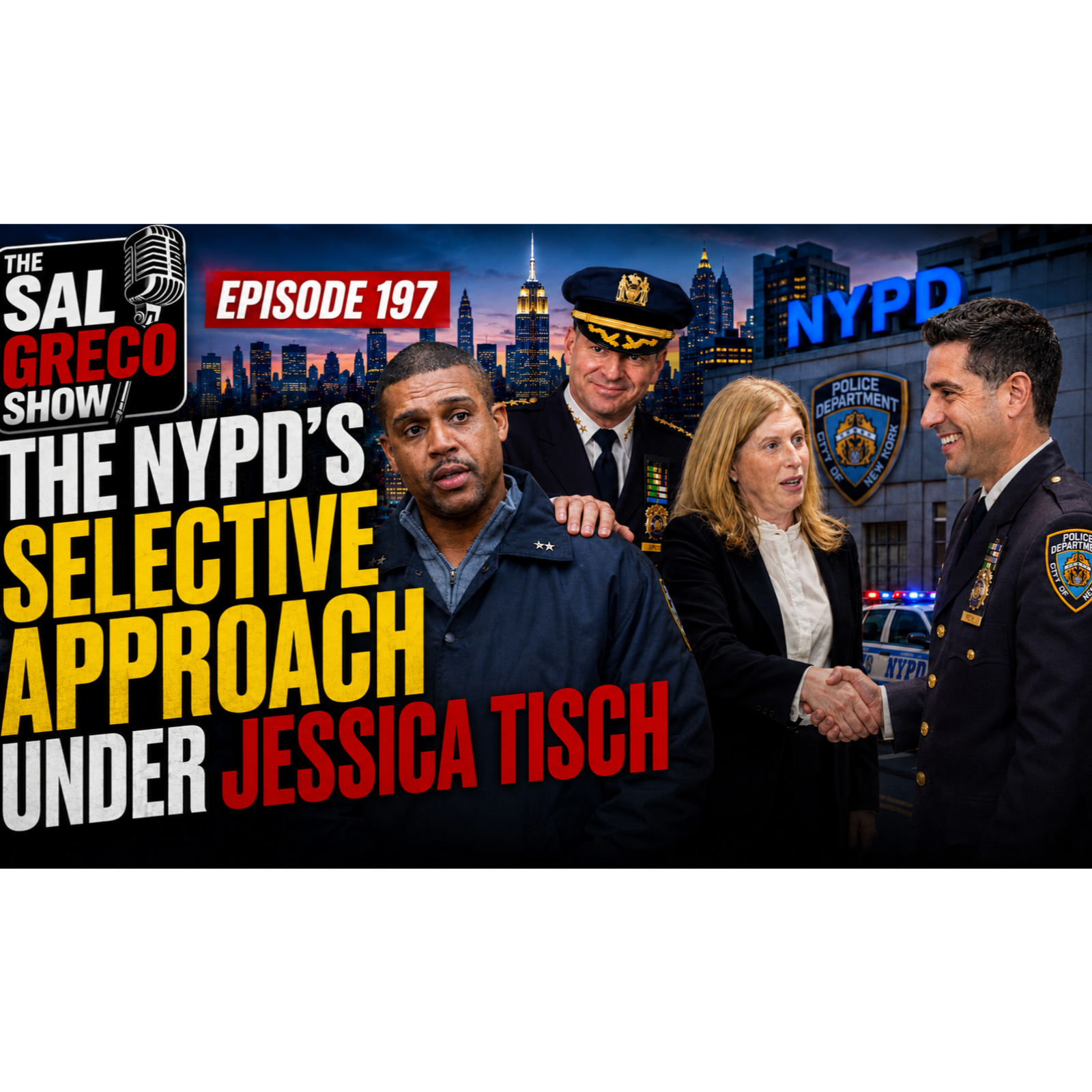 THE NYPD’S SELECTIVE APPROACH UNDER JESSICA TISCH | Episode 197 episode artwork