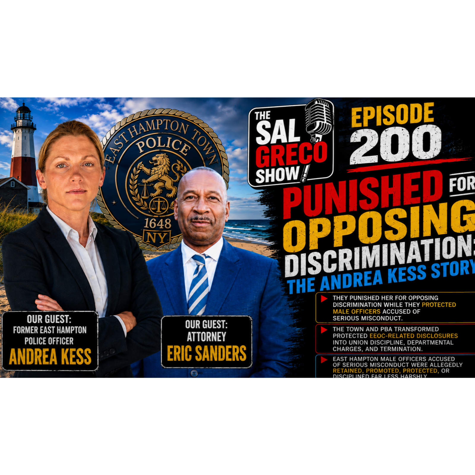 Punished For Opposing Discrimination : The Andrea Kess Story | Episode 200 episode artwork