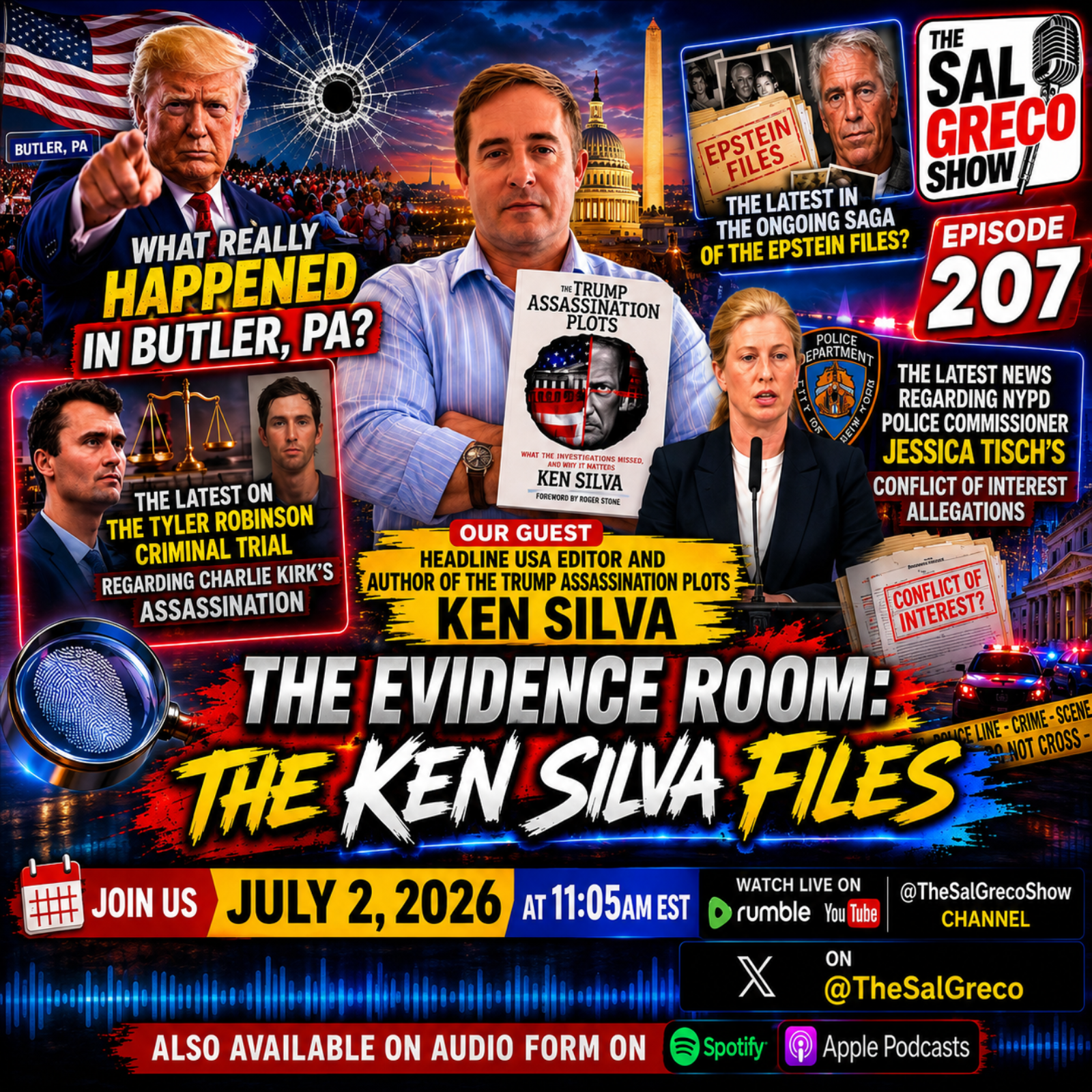THE EVIDENCE ROOM : THE KEN SILVA FILES | Episode 207 episode artwork