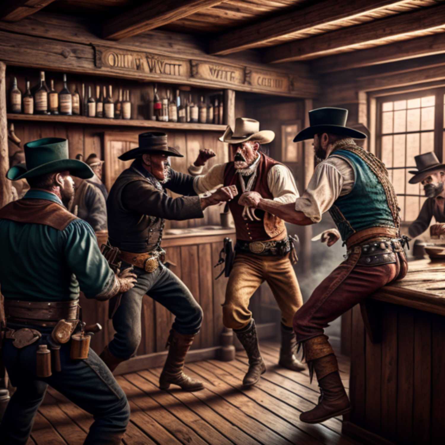 The Saloon Scuffle