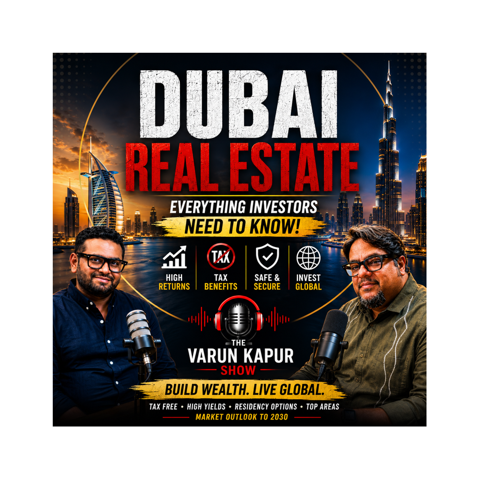 Dubai Real Estate 2026: High Returns, Tax Benefits & Global Investment Opportunities episode artwork