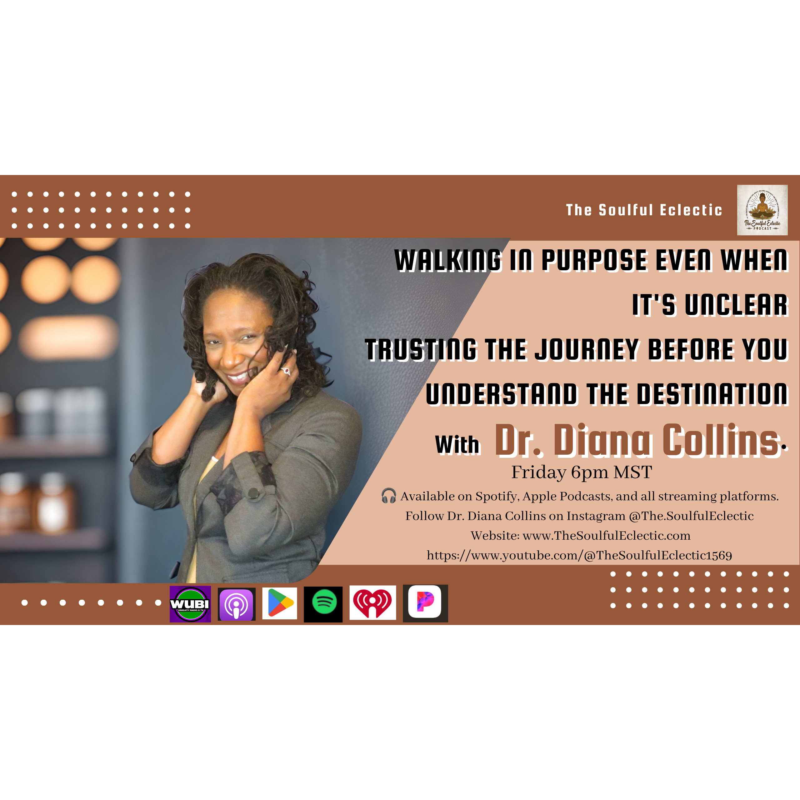 Walking in Purpose Even When It's Unclear: Trusting the Journey Before You Understand the Destination episode artwork