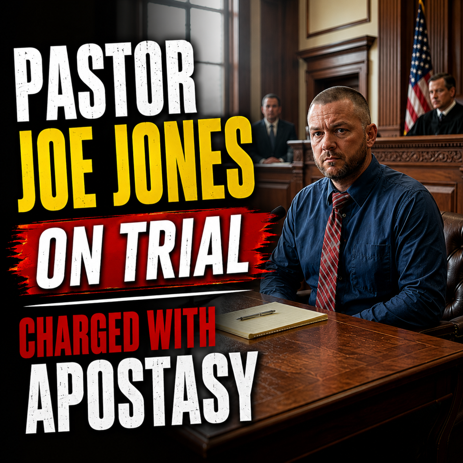 Pastor Joe Jones on Trial - Charged with Apostasy episode artwork