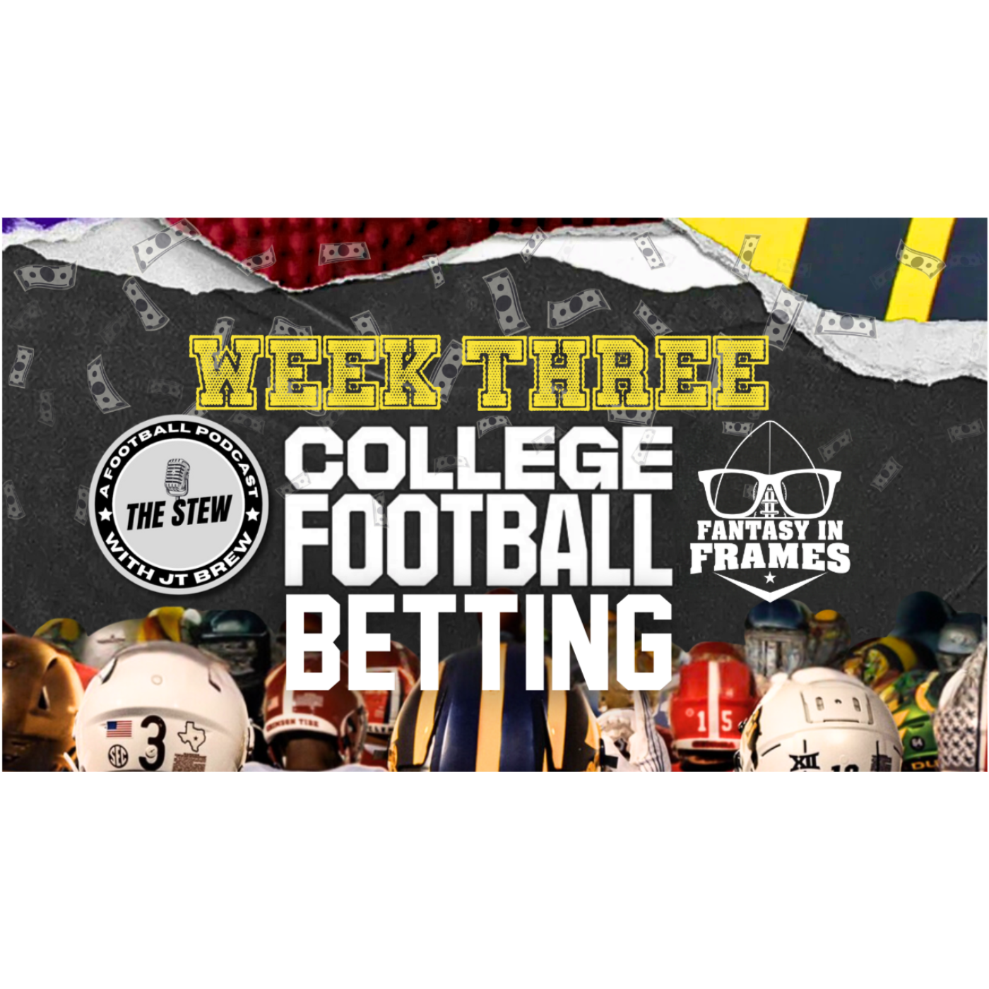 The Stew with JT Brew: Week 3 College Football Bets
