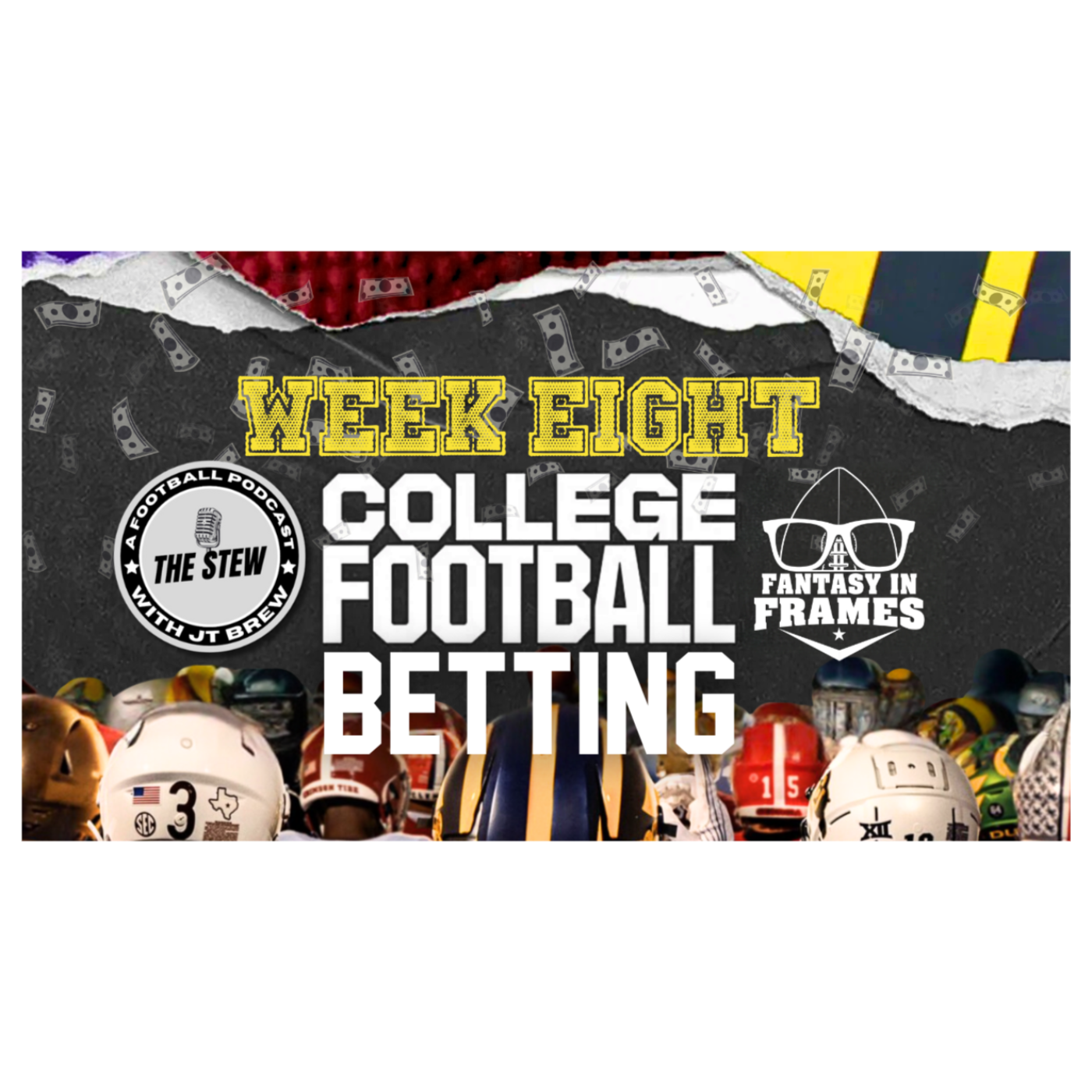 The Stew with JT Brew: Week 8 College Football Betting Show episode artwork