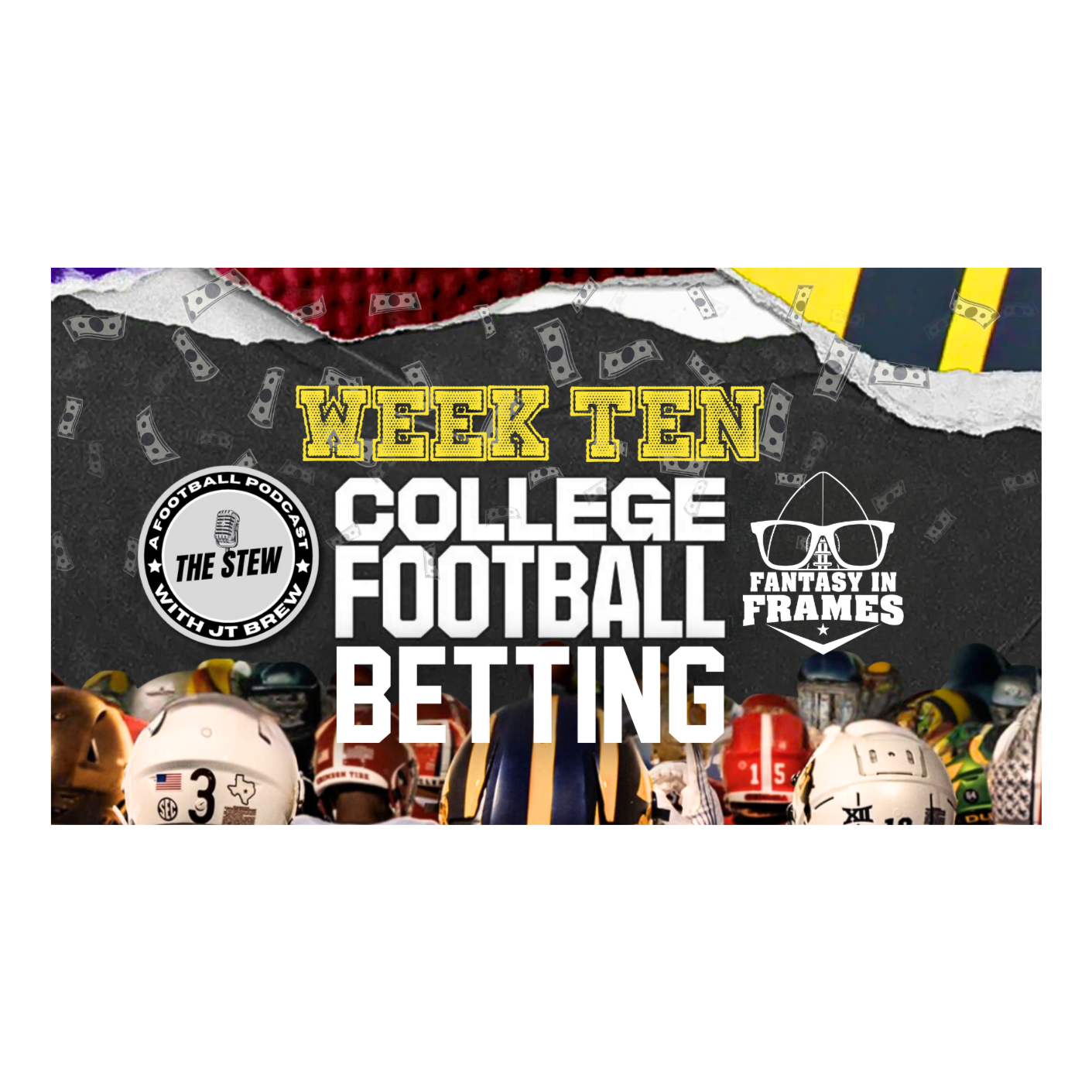 The Stew with JT Brew: Week 10 College Football Betting Show episode artwork