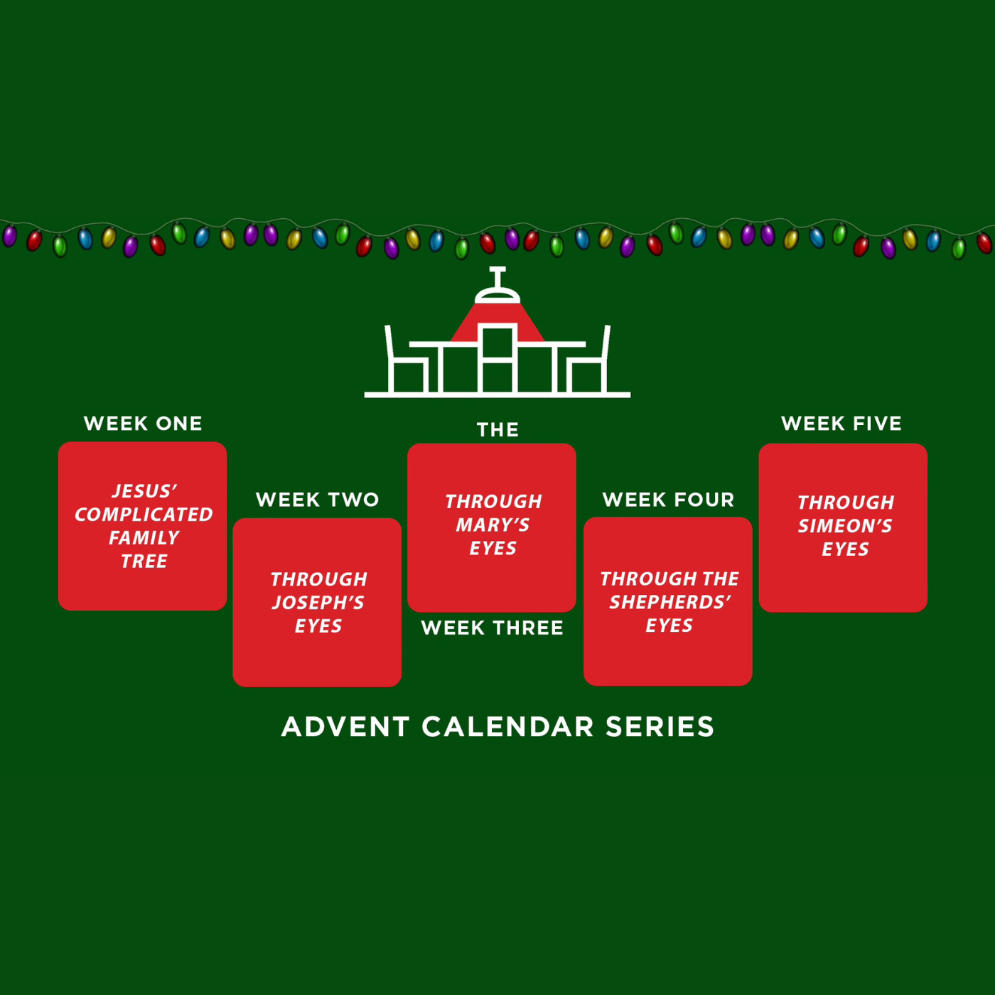 Advent Calendar Week 5: Through Simeon's Eyes