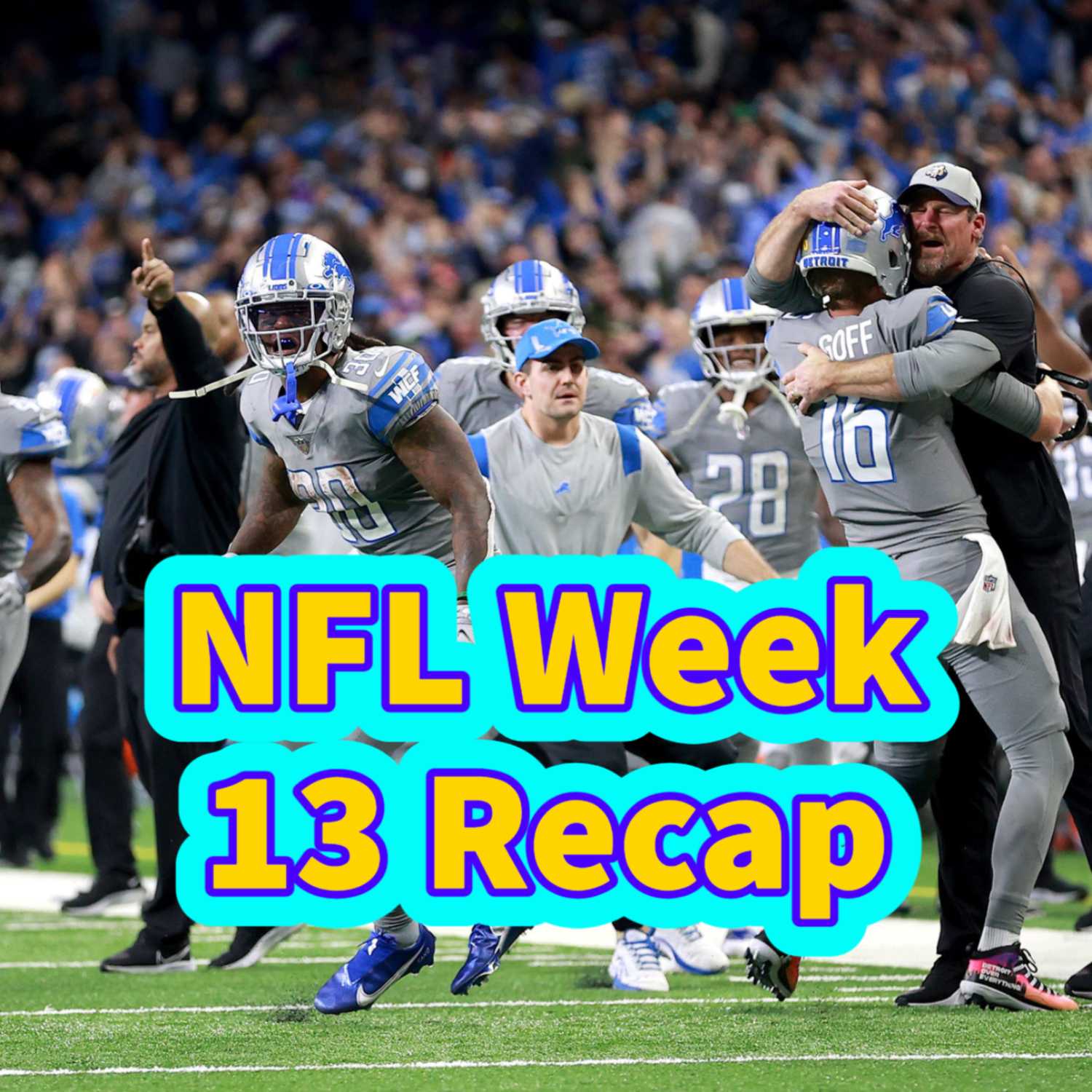 NFL Week 13 Recap | Patriots SB contenders? | Lions finally win one | QB controversy in Philly?? | Miami goes on to 5 in a row | Rams crashing & burning?