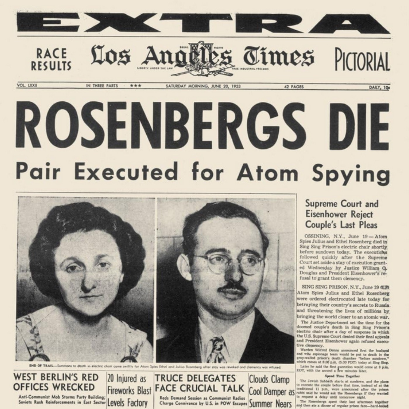 The Scandal of Julius and Ethel Rosenberg