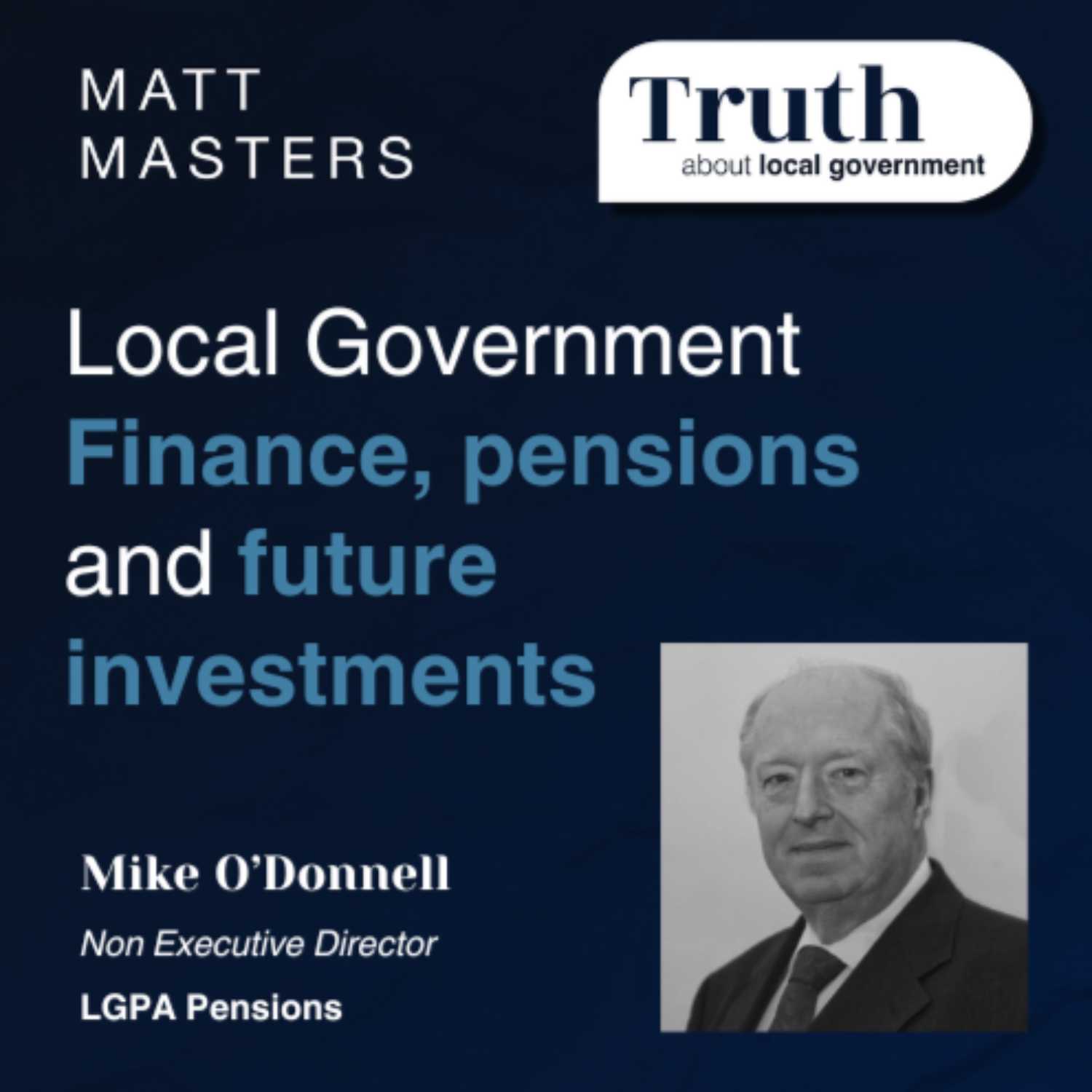 Local government finances, pensions and future investment with climate risk with Mike O'Donnell