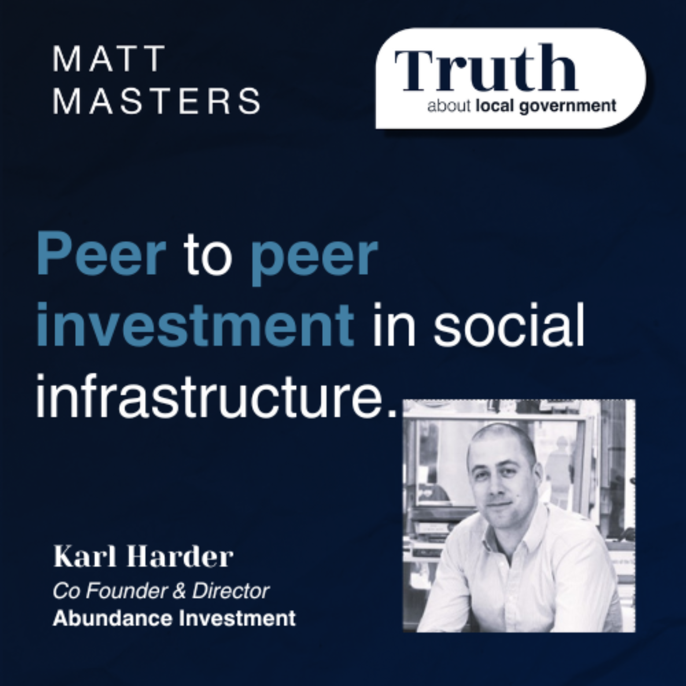 Peer to peer investment in social infrastructure, an alternative funding stream for local authorities. 