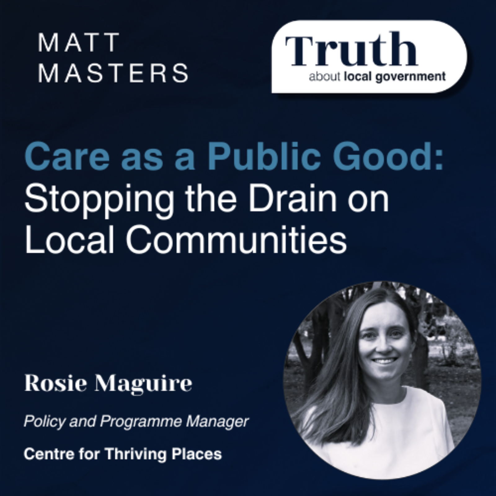 Care as a Public Good: Stopping the Drain on Local Communities