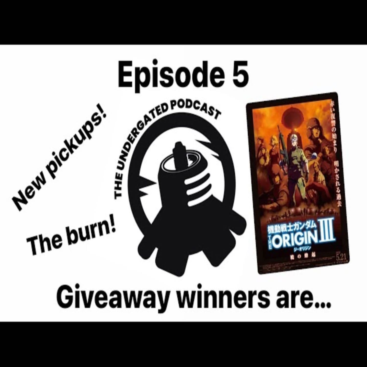Ep. 5 First Giveaway Winners!