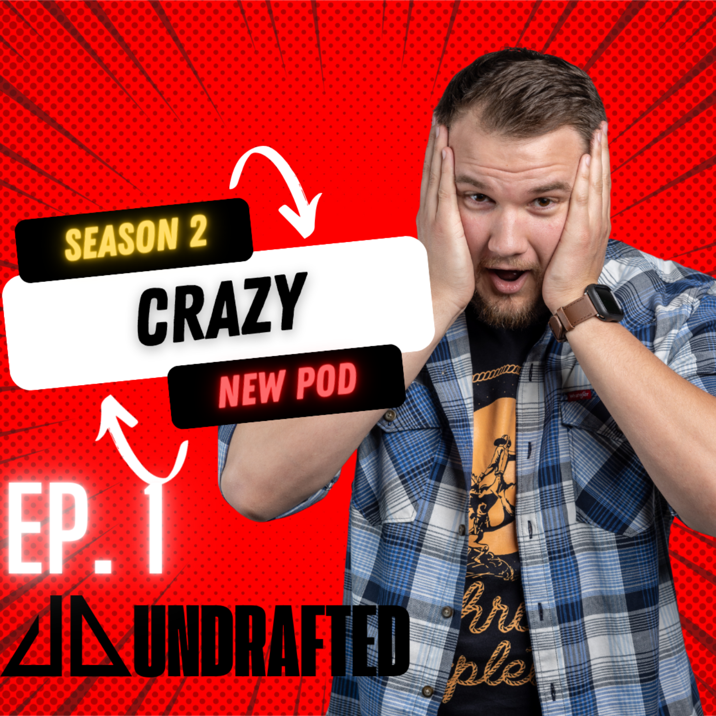 New set, New lights, same burning hot topics episode artwork
